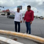 Atiende Ayuntamiento petición ciudadana en el bulevar Morelos.