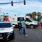Motociclista resulta lesionado tras accidente vial en Reynosa