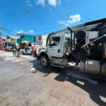Mantienen limpieza preventiva de la red de drenaje en colonias de Reynosa