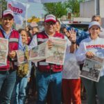 Eduardo López Arias realiza recorrido en la colonia El Halcón como consejero estatal de Morena